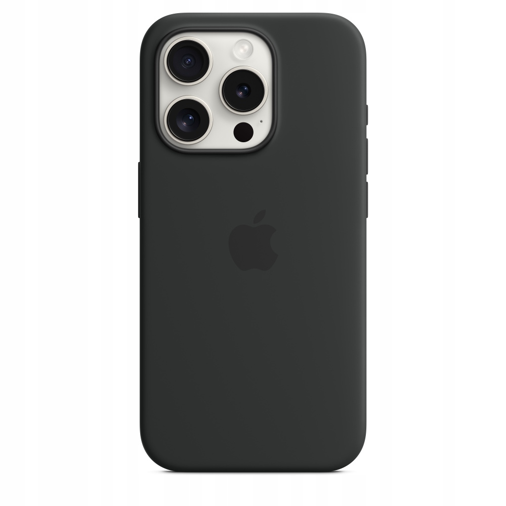Zadná strana Apple pre Apple iPhone 15 Puzdro na iPhone 15, čierne